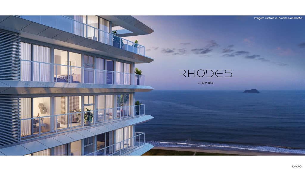 Alto Padrão no Edifício Rhodes a 100m do mar em Balneário Piçarras!