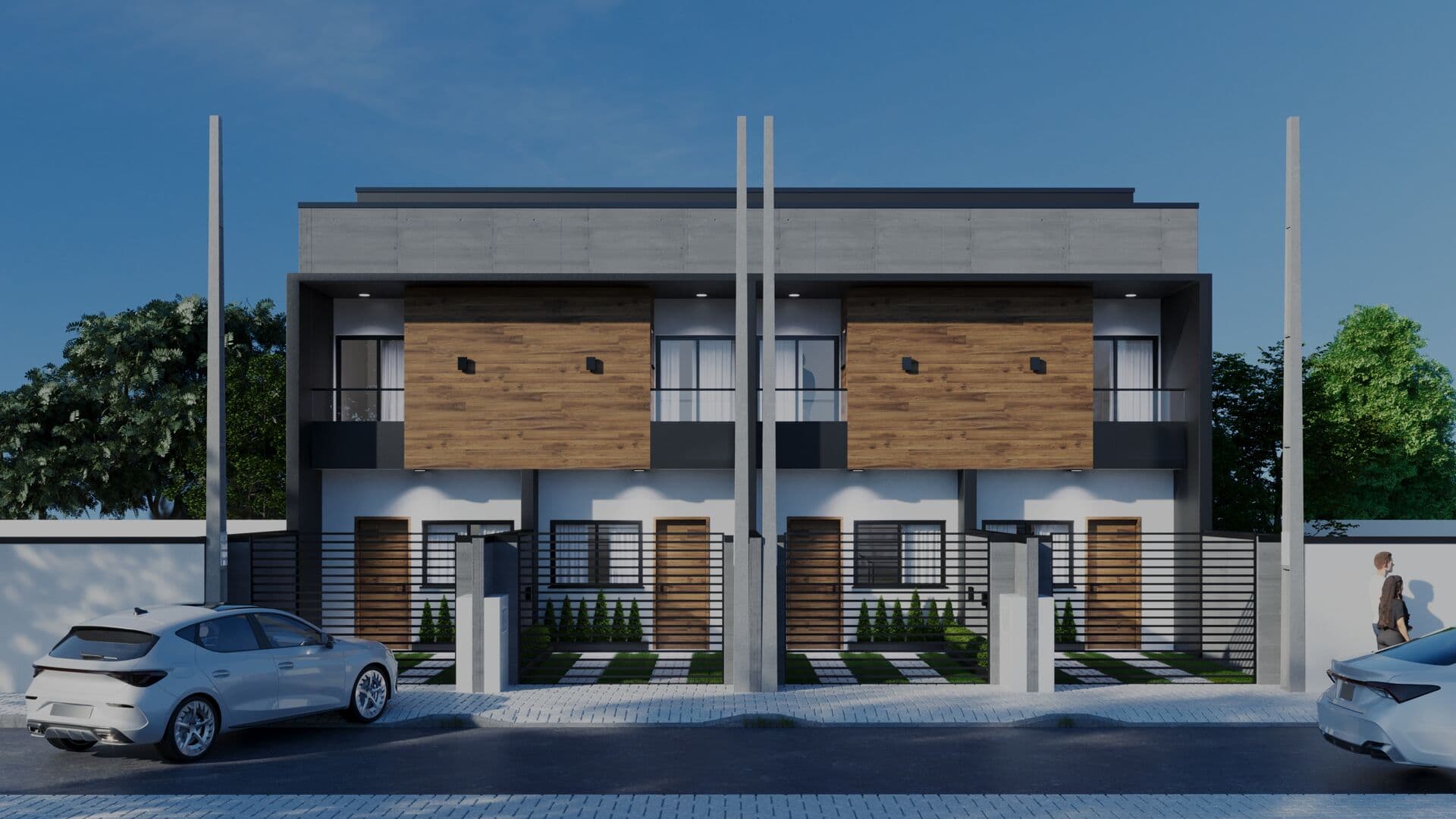 Casa Geminada com 2 quartos e 2 suítes no Adhemar Garcia!