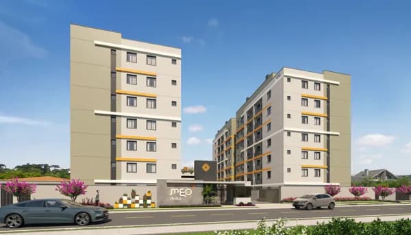 Apartamento de 52,30m² no MEO Anita - Anita Garibaldi