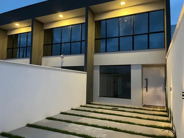 Casa Geminada de 108,58m² Moderna no Boa Vista!