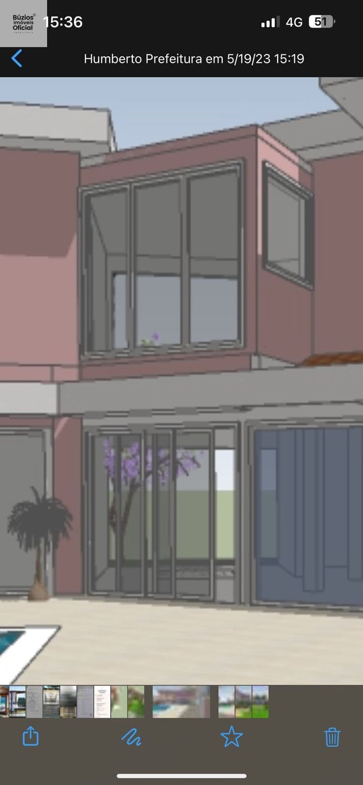 Terreno com projeto e licença para construção aprovados.