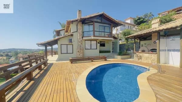 Casa em Condomínio pé na areia, com vista para o mar em Geribá / Búzios