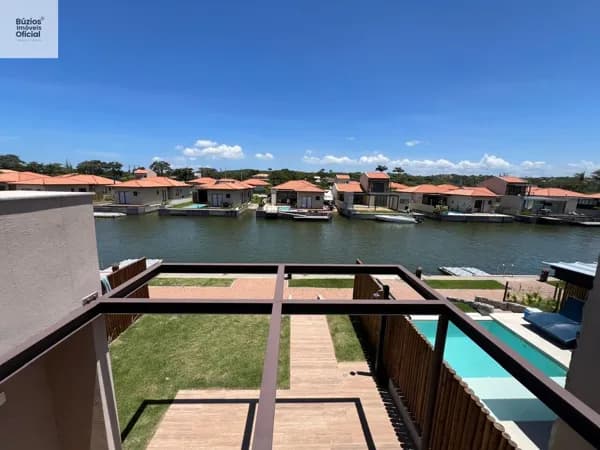 Casa nova no Aretê, frente para o canal.