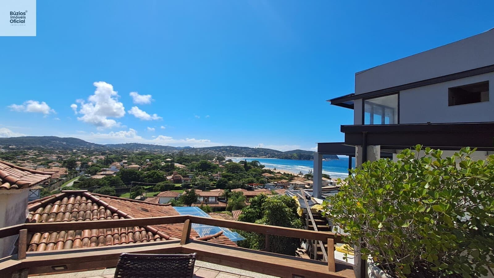 Casa em condomínio, vista mar