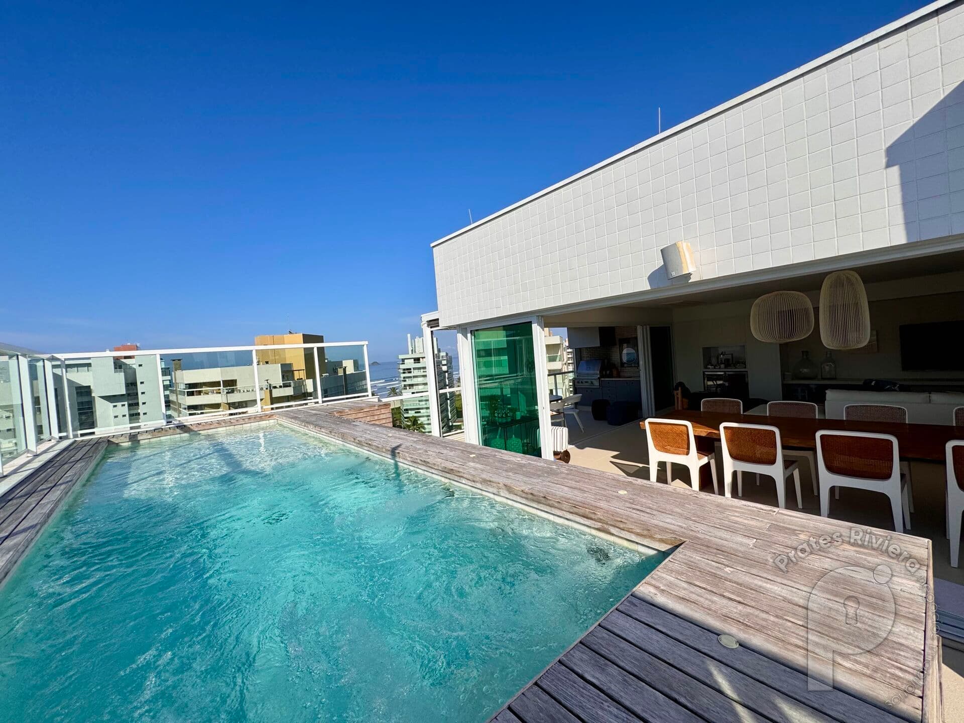 Cobertura com 4 dormitórios à venda, 232 m² por R$ 6.800.000,00 - Riviera Módulo 8 - Bertioga/SP