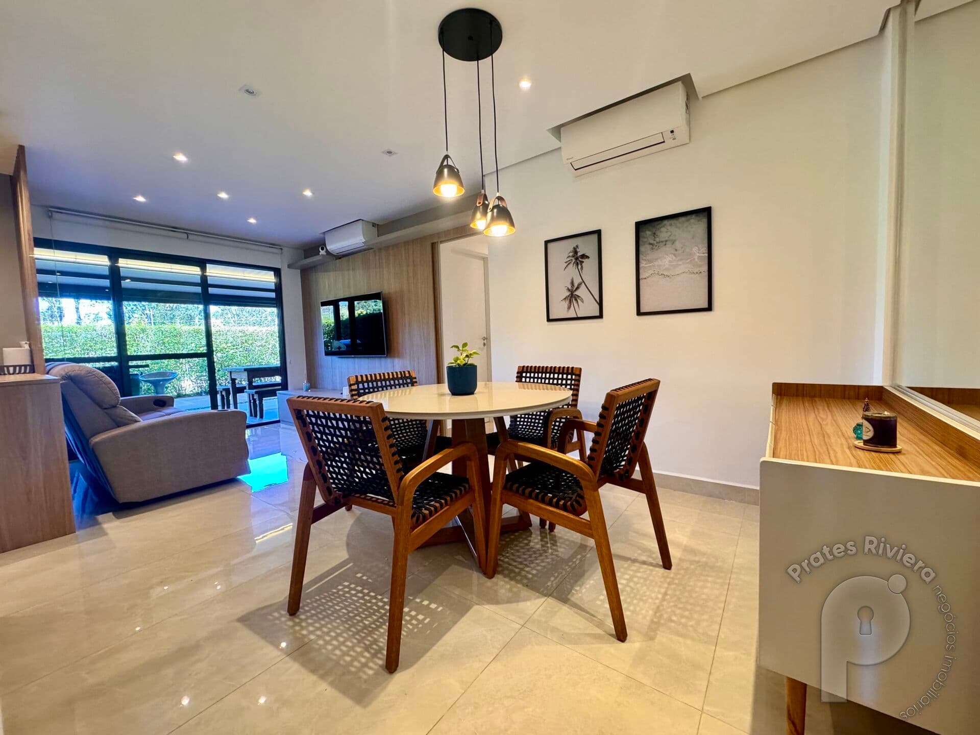 Apartamento Garden mobiliado o melhor preço - Riviera de São Lourenço
