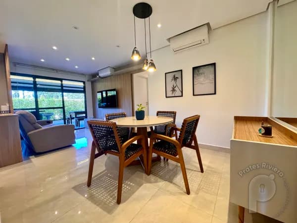 Apartamento Garden mobiliado o melhor preço - Riviera de São Lourenço
