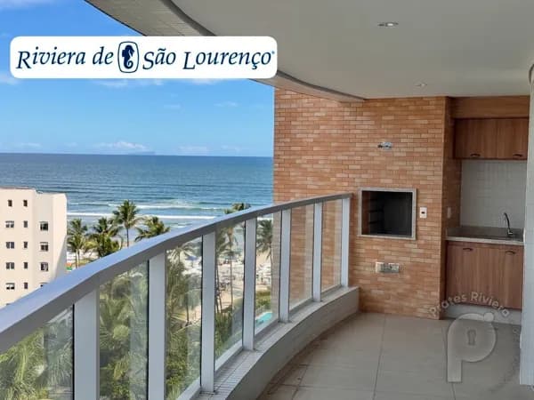 Pé na areia apartamento na Riviera