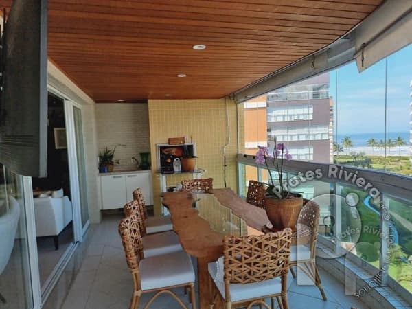 Apartamento Pé na areia a venda em Riviera de São Lourenço