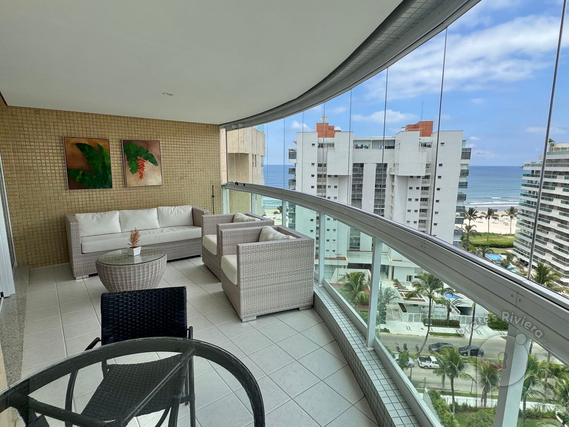 Apartamento à Venda na Riviera de São Lourenço | Vista Mar | 4 Dormitórios | 153m²