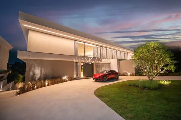 Mansão Contemporânea à Venda no Tamboré 2,6 Suítes,Vista para o Pôr do Sol , 2.385 m²