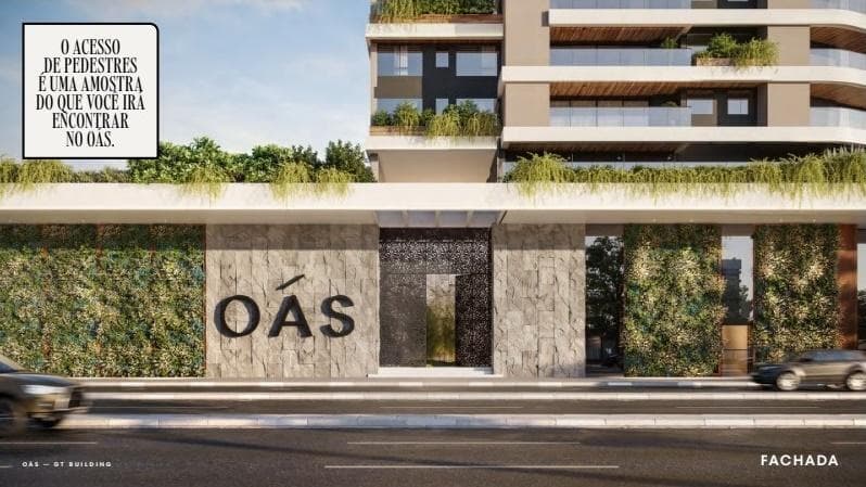 OÁS: Apartamentos de alto padrão no prédio mais alto de Curitiba/PR