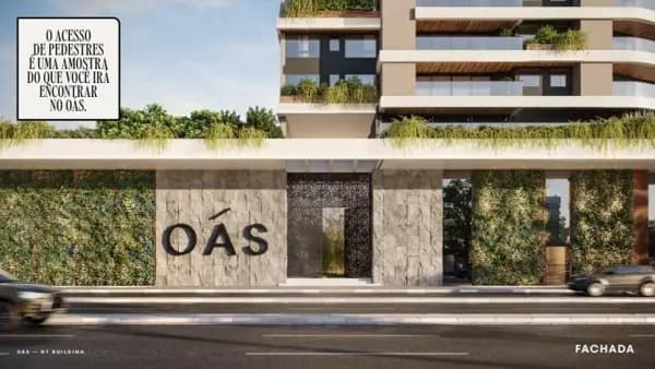 OÁS: Apartamentos de alto padrão no prédio mais alto de Curitiba/PR