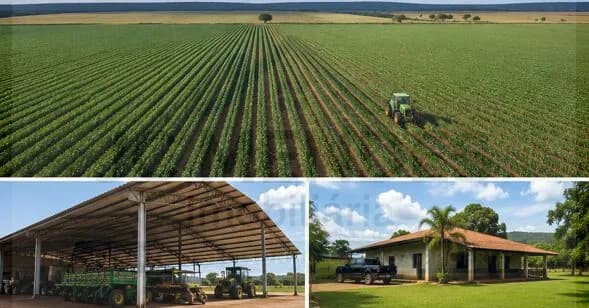 FAZENDA COM 100% DE DÍVIDA