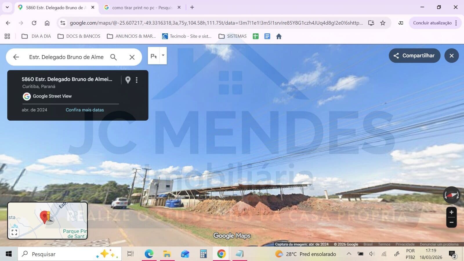Lote/Terreno em Curitiba - Campo de Santana