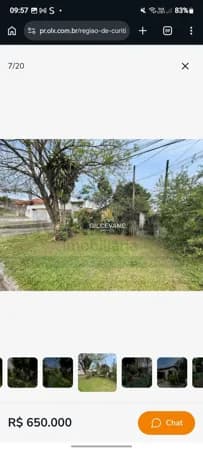 Lote/Terreno em Curitiba - Bairro Alto