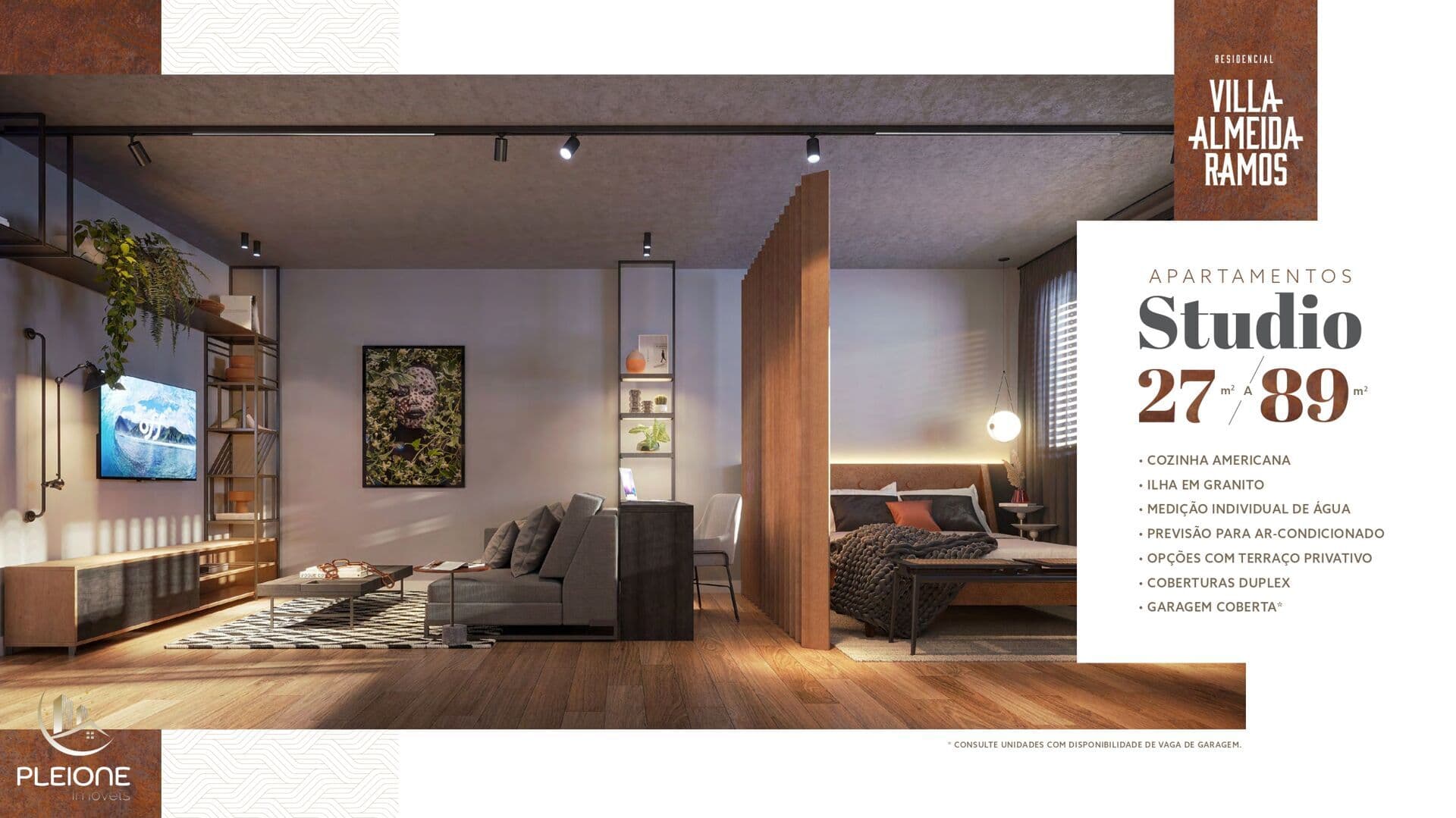 Apartamento Studio em Boa Viagem, Belo Horizonte/MG