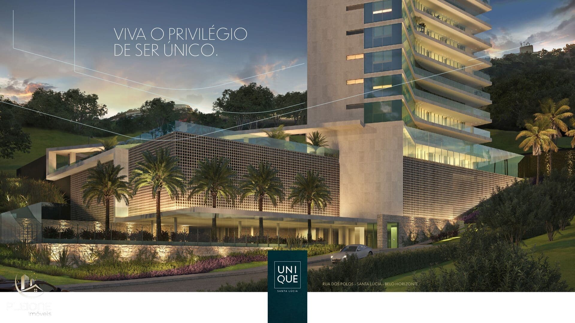 Apartamento Alto Padrão Unique em Santa Lúcia, Belo Horizonte/MG