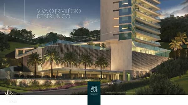 Apartamento Alto Padrão Unique em Santa Lúcia, Belo Horizonte/MG
