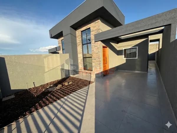 Casa NOVA à venda no bairro Cara-Cara 3 quartos - Ponta Grossa/PR