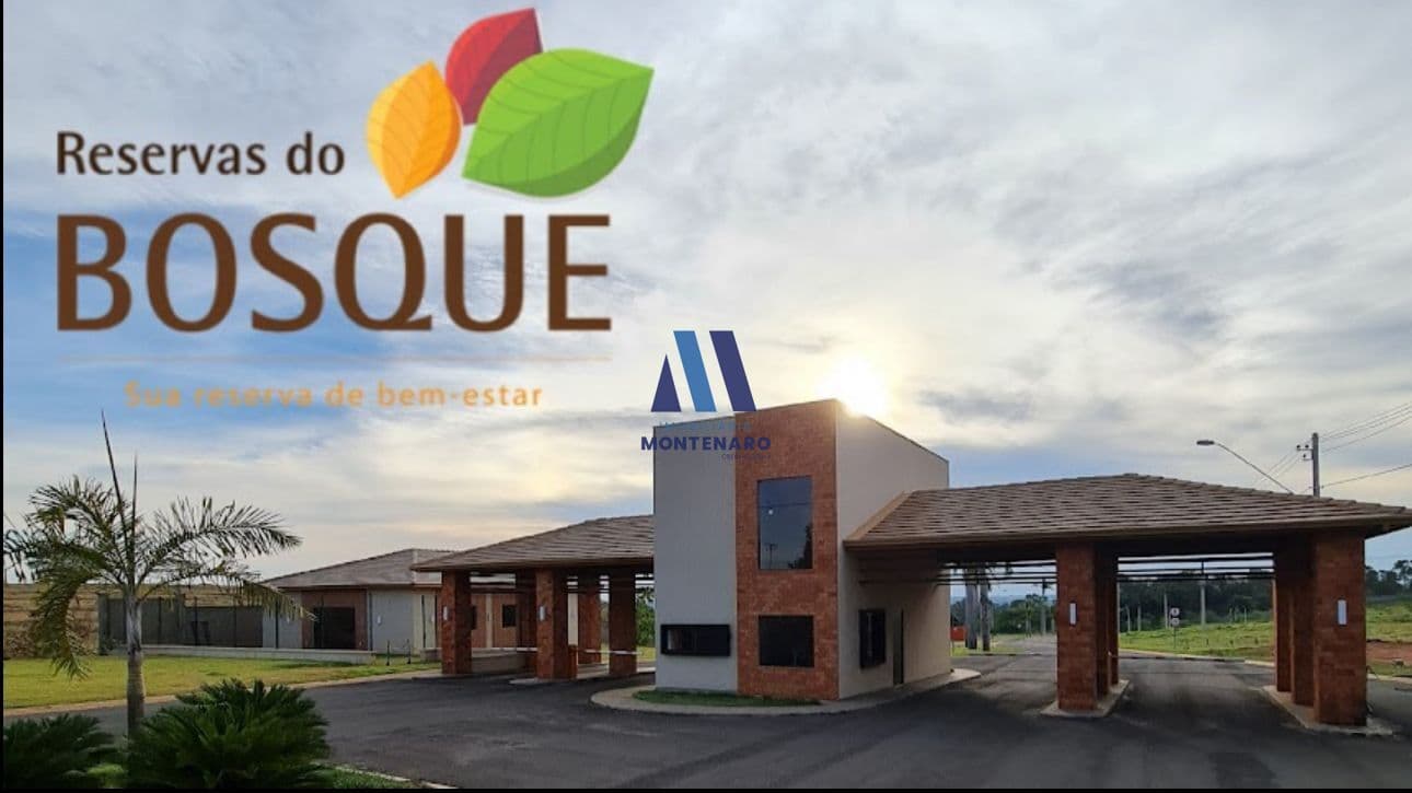 TERRENO Á VENDO NO CONDOMÍNIO RESERVAS DO BOSQUE