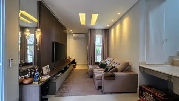 Casa em Condomínio, Sobrado, 3 Dormitórios, 198m, Villa Romana, Ribeirão Preto
