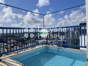 Apartamento Cobertura duplex, com piscina privativa, 2 garagens