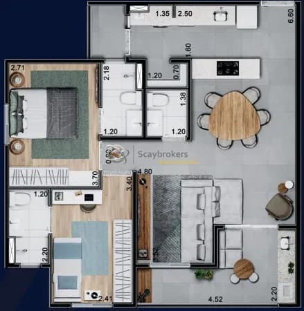 Apartamento Alto Padrão em Parque Campolim, Sorocaba/SP