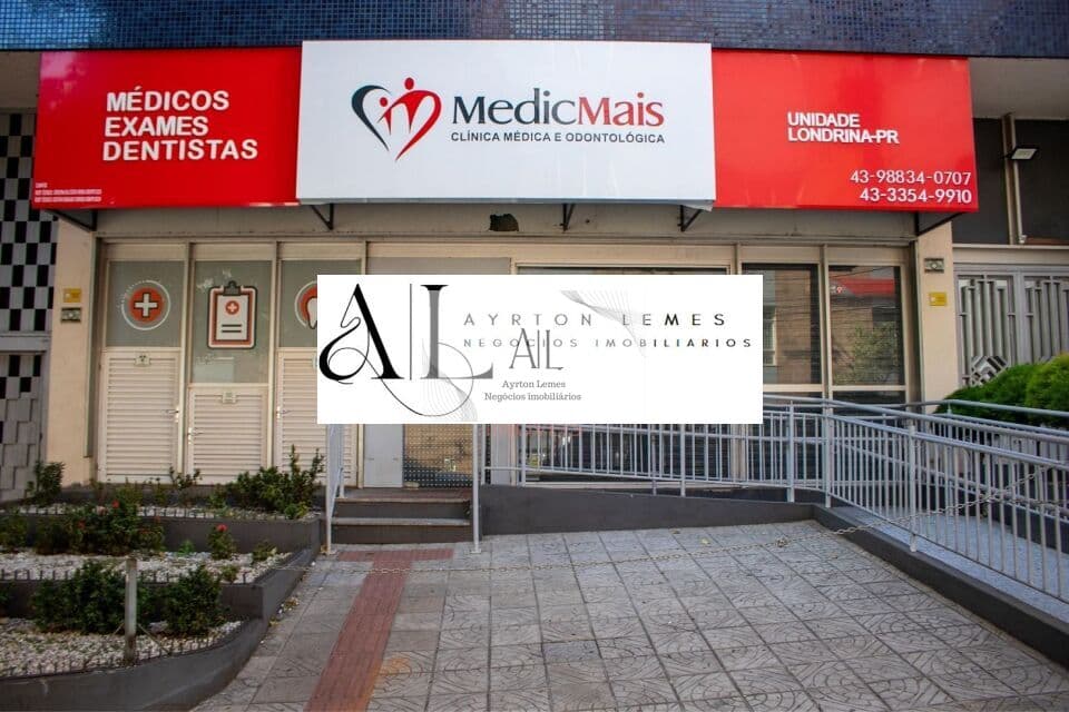 Salão comercial Rua Pernambuco Centro Londrina