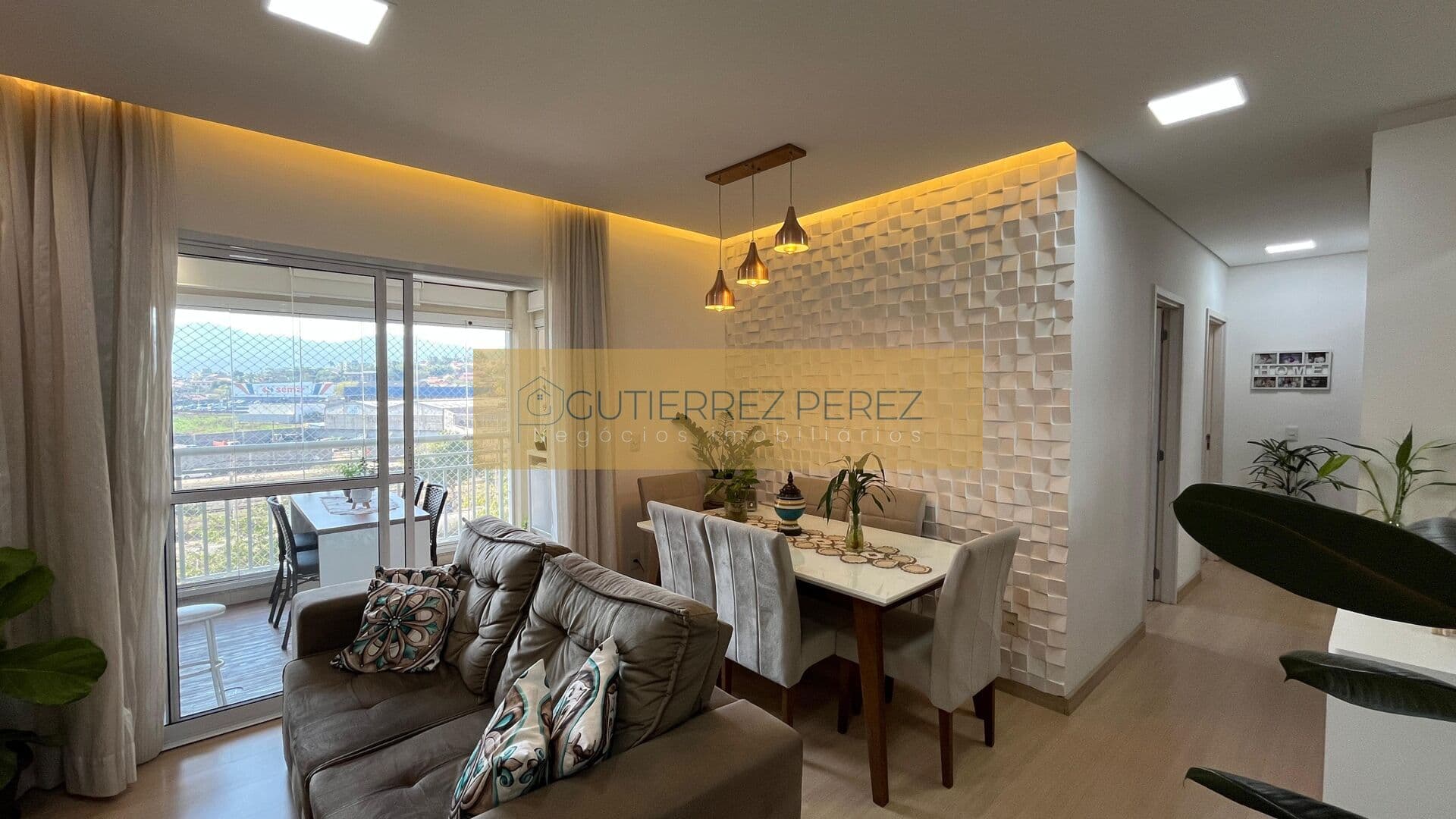 Apartamento 3 dorms com varanda Gourmet I César de Souza - Mogi das Cruzes