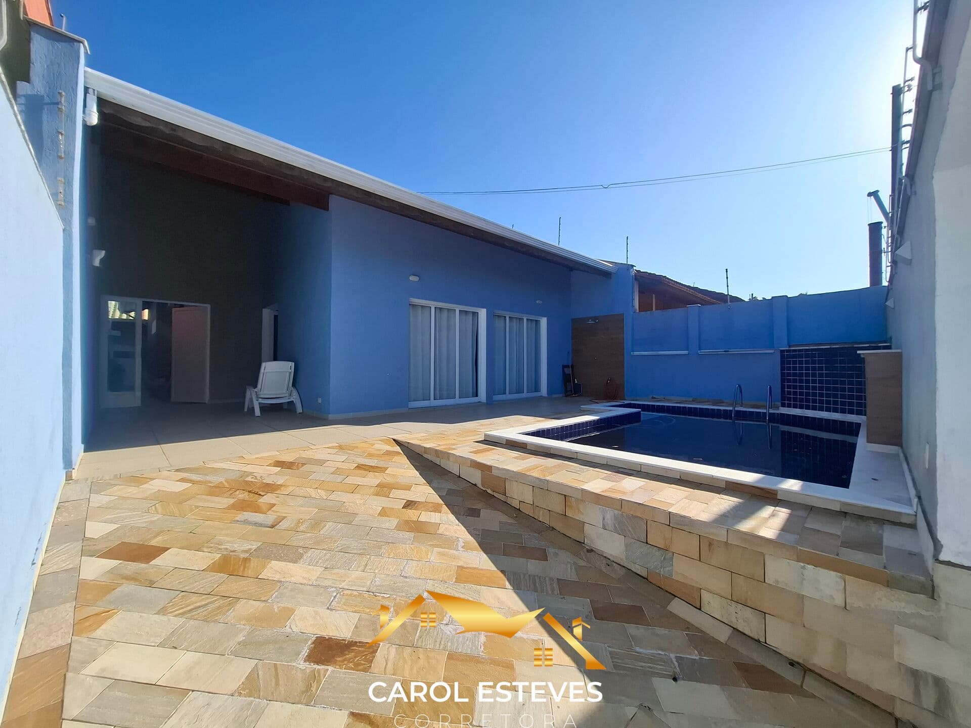 Casa com 4 quartos sendo 2 suítes à venda, 165 m² no Parque Balneário Oásis - Peruíbe/SP