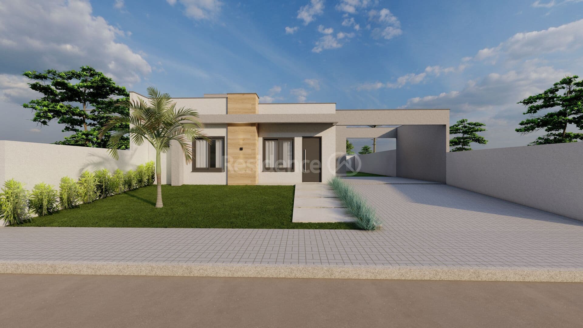 Casa à venda com ótima sobra de terreno no Bairro Aeroporto, Francisco Beltrão/PR