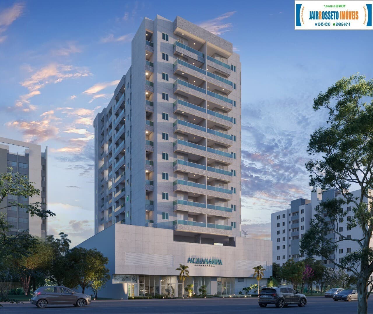 Apartamento 03 Quartos c/suíte - Ed. Acquamarina - Praia de Itaparica