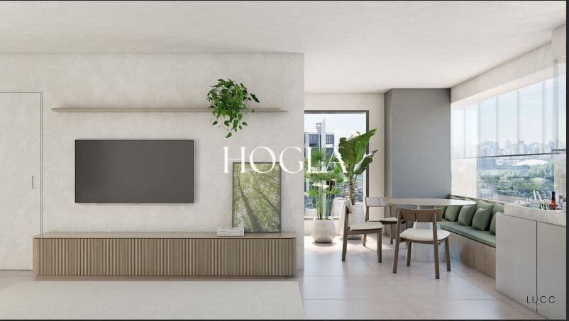 Apartamento Studio 41m² PARCIALMENTE MOBILIADO MARCENARIA E ELETRODOMÉSTICOS JK Square - Residencial