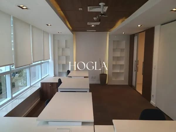 Conjunto Comercial no Brooklin, MOBILIADO