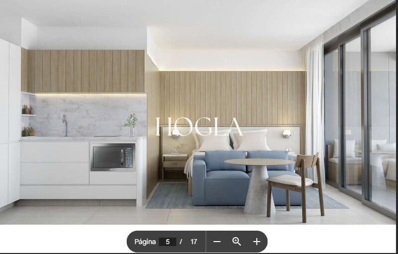 Apartamento Studio 62m² PARCIALMENTE MOBILIADO MARCENARIA E ELETRODOMÉSTICOS Complexo JK Square - Residencial