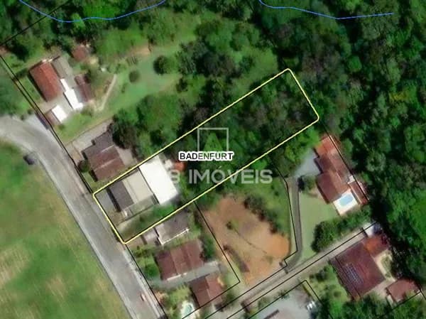 TERRENO BADENFURT BLUMENAU COM 2.500 M² ZONEAMENTO ZL 1