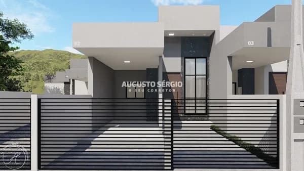 CASAS MODERNAS A VENDA NO RIO BRANCO EM BRUSQUE