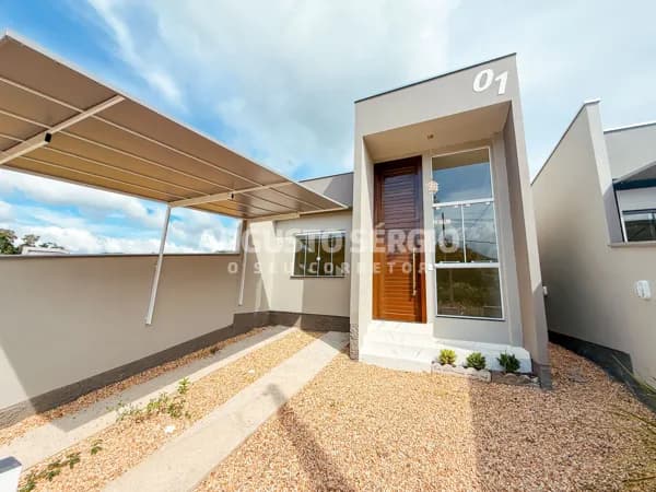 CASA TERREA A VENDA EM BRUSQUE COM 3 DORMITÓRIOS