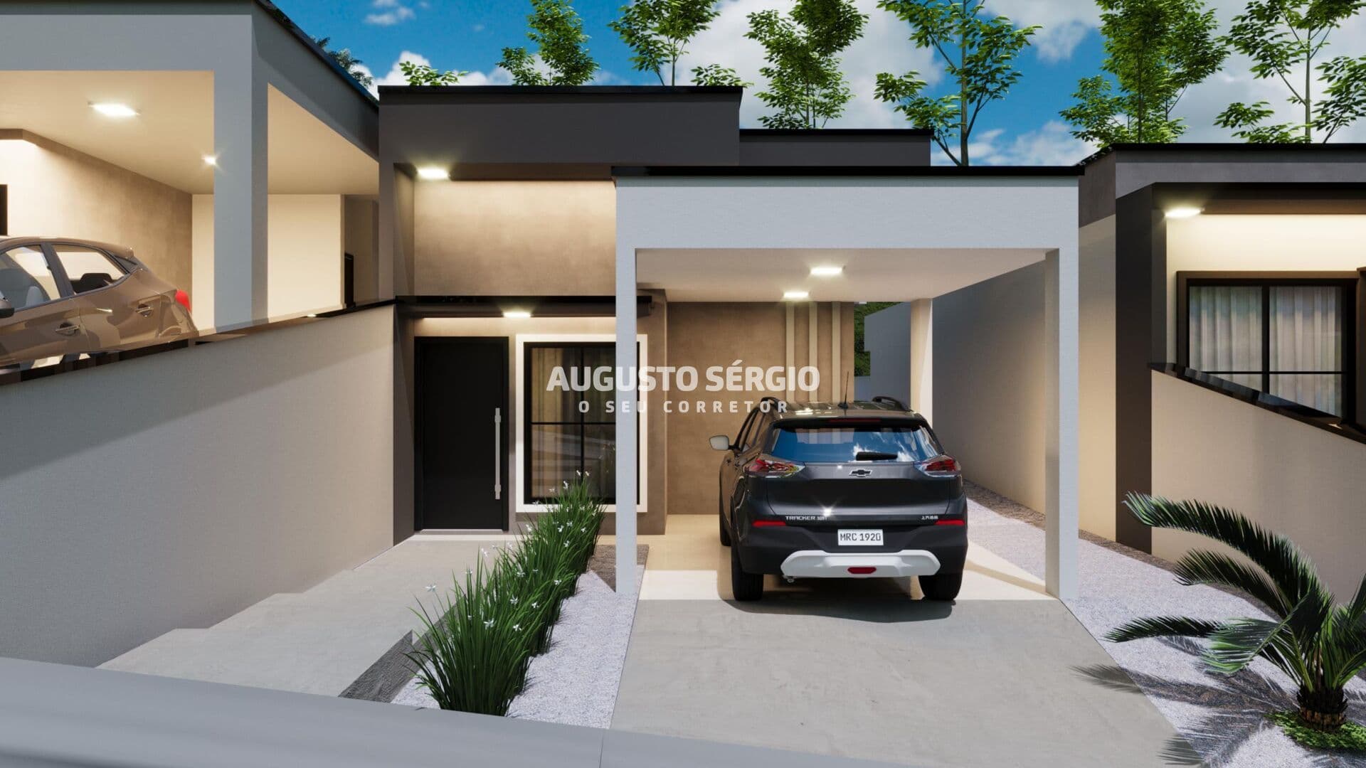 CASA MODERNA COM 02 QUARTOS A VENDA EM NOVA TRENTO
