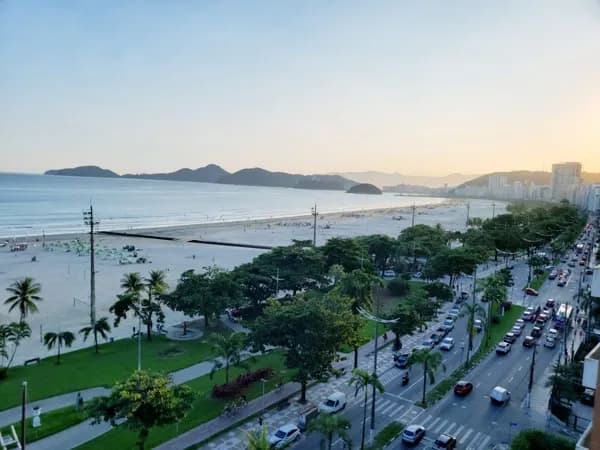 Apartamento com 1 dormitório à venda, 103 m² por R$ 640.000 - Boqueiro - Santos/SP