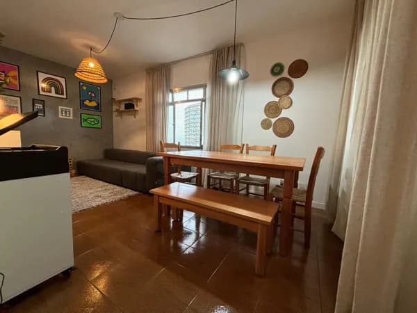 Apartamento com 2 dormitórios à venda, 80 m² por R$ 600.000 - José Menino - Santos/SP