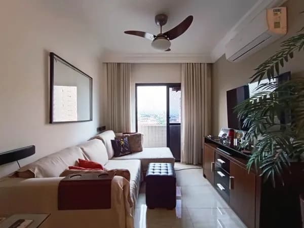 Apartamento com 2 dormitórios à venda, 91 m² por R$ 490.000 - Macuco - Santos/SP