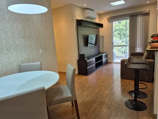 Apartamento Novo com 2 Dormitórios e Lazer Completo para Locação localizado no Marapé em Santos