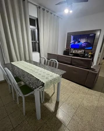 Apartamento com 2 dormitórios à venda por R$ 260.000 - Vila São Jorge - Santos/SP