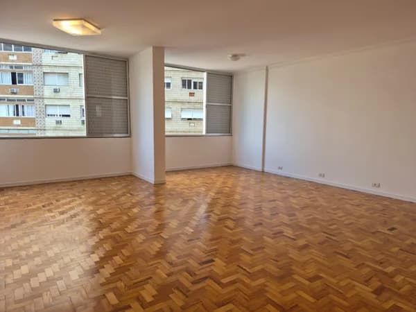 Apartamento 3 dormitórios para venda - Suíte - 2 vagas de garagem - Pé na areia - José Menino - Santos