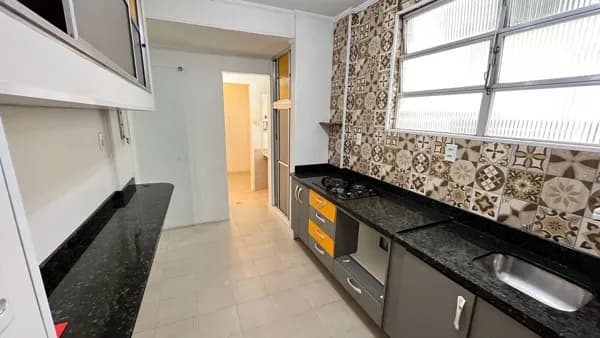 Apartamento com 2 dormitórios à venda, 73 m² por R$ 320.000 - José Menino - Santos/SP