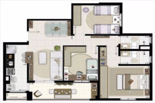 Apartamento Residencial à venda, Marapé, Santos - AP2457.