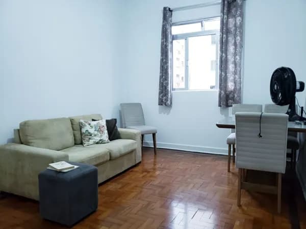 Apartamento com 1 dormitório à venda, 56 m² por R$ 340.000,00 - Boqueirão - Santos/SP