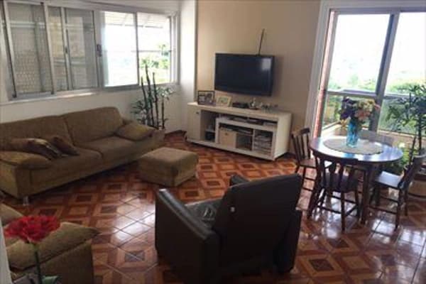 Apartamento Residencial à venda, José Menino, Santos - AP1084.
